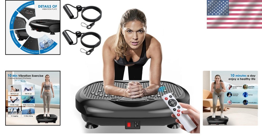 Vibration Plate Exercise Machine - Whole Body Work