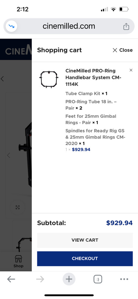 Cinemilled Pro Ring KIT many configurations!