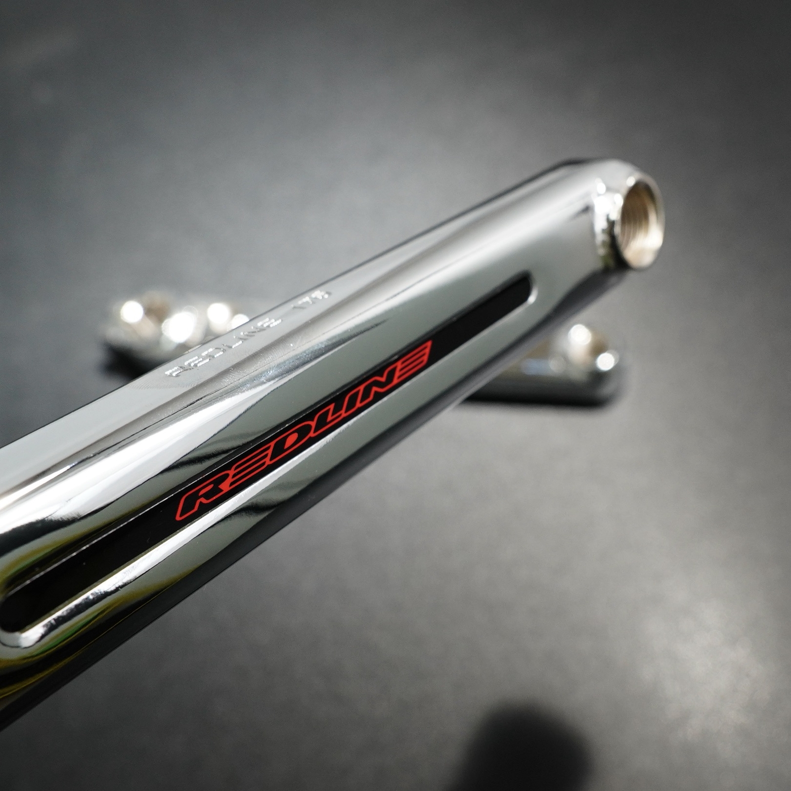 REDLINE FLIGHT Cranks BMX 3-piece Cranks 175 mm Chrome Old School BMX Crank Arm