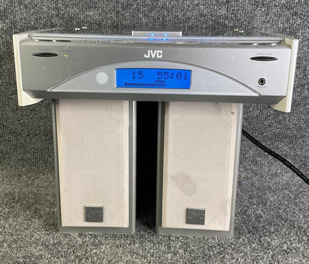 JVC FS-SD5 Compact Component System CD Receiver W/ Speaker System Digital Audio