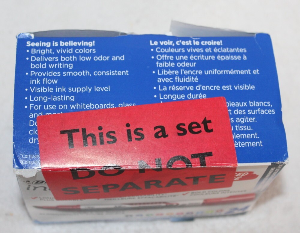 Bic Intensity Advanced Chisel Point Dry Erase Markers ~ 24 Count ~ Open Box #2