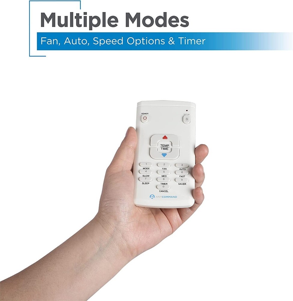 Any Command AC Universal Air Conditioner Remote Control Magnetic Back ACR-10