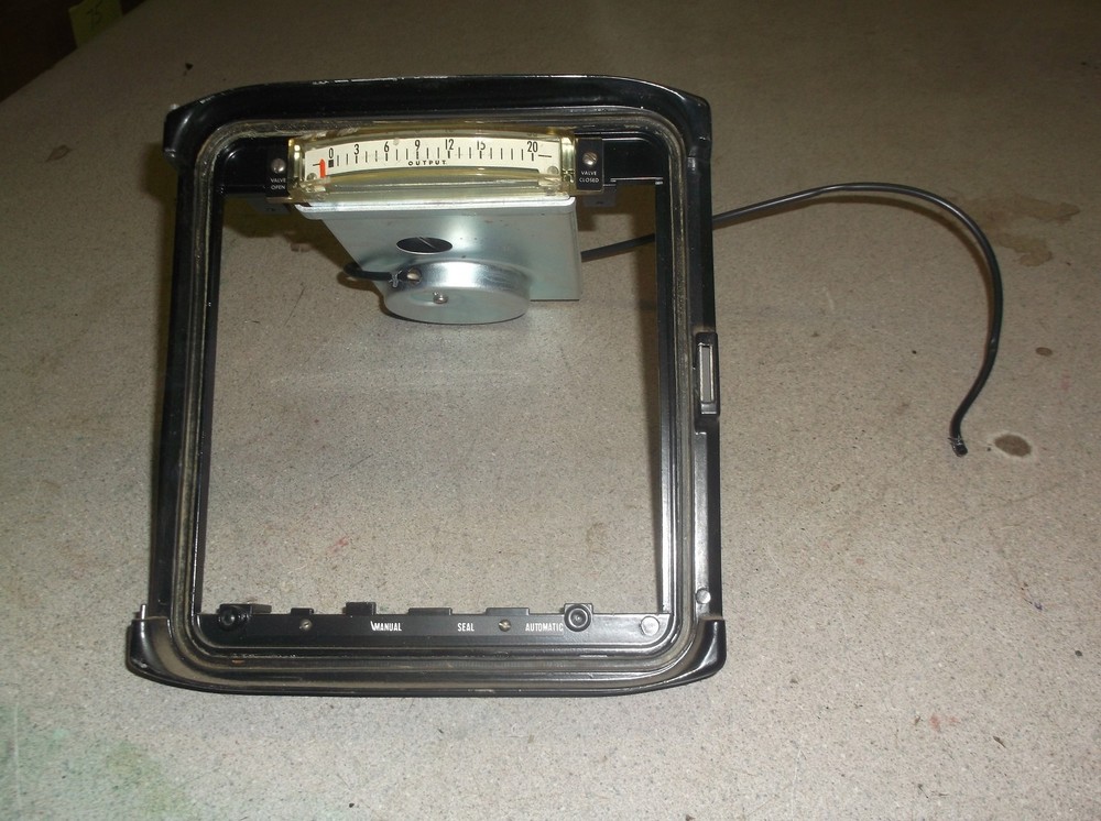 Taylor Transcope Chart Recorder 5P331Y Frame with Output Gauge Assembly