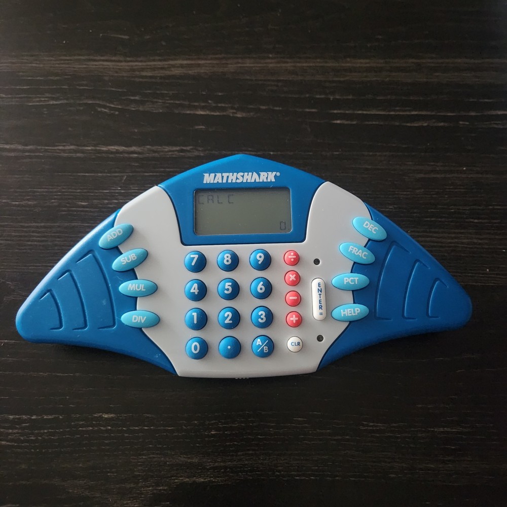 Educational Insights MathShark Digital Math Game, Device Only, Works