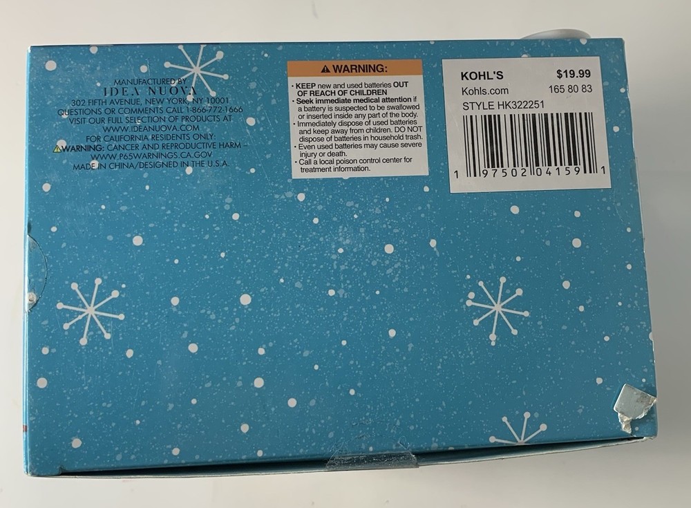 Disney Stitch LED Mood Light Christmas Version