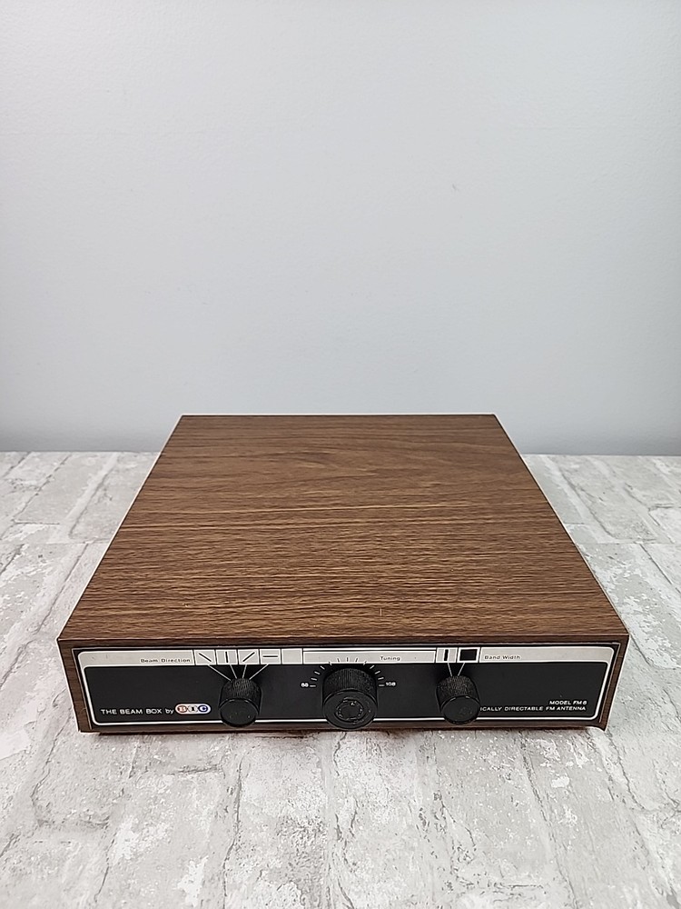 BIC The Beam Box Model FM8 Electronically Directable FM Antenna Untested Read*