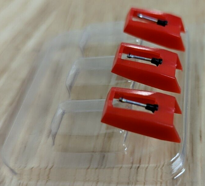 Victrola ITNP-LC1 3 Pack Turntable Replacement Needles for Record Players