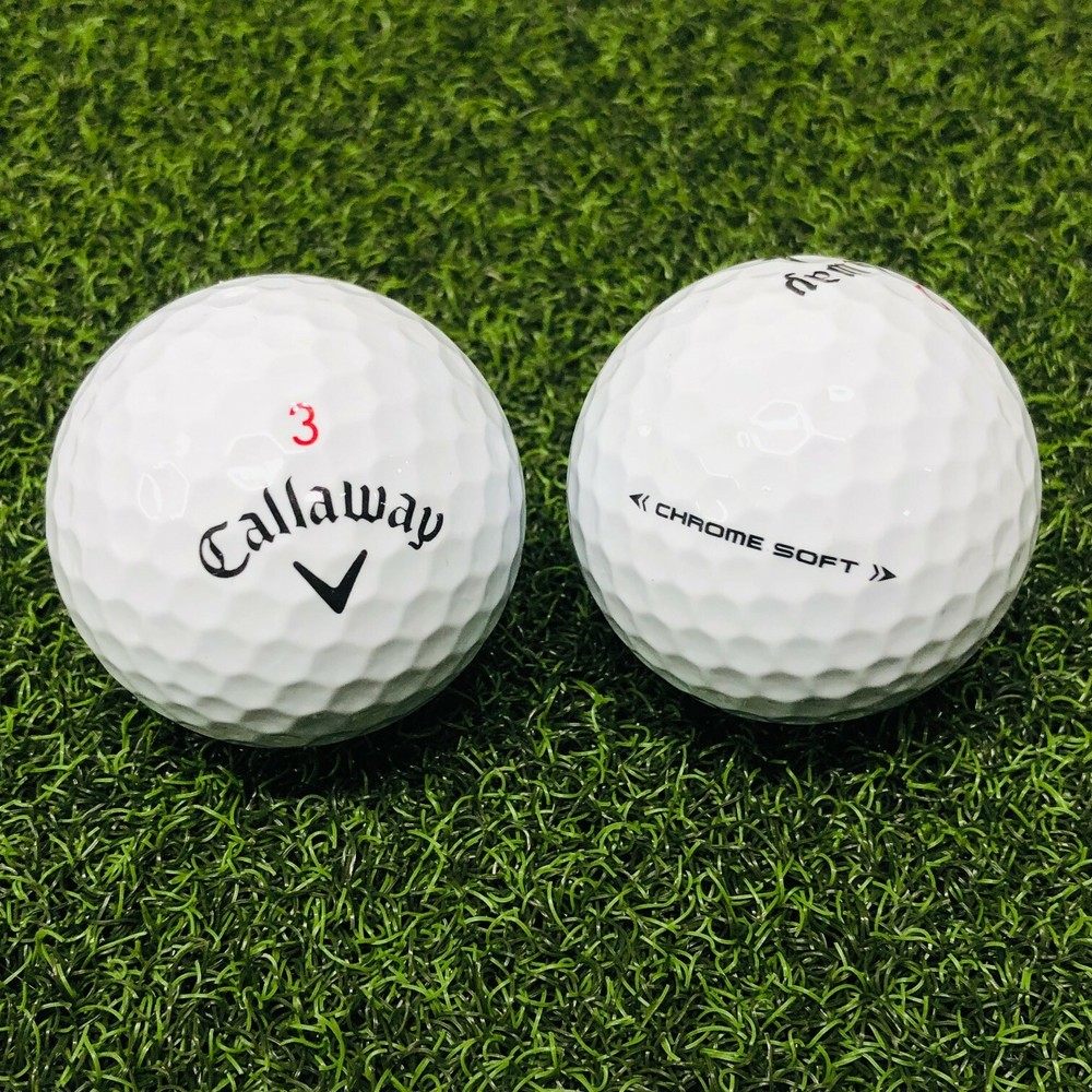 36 Callaway Chrome Soft AAAA (4A) Golf Balls (Three Dozen)