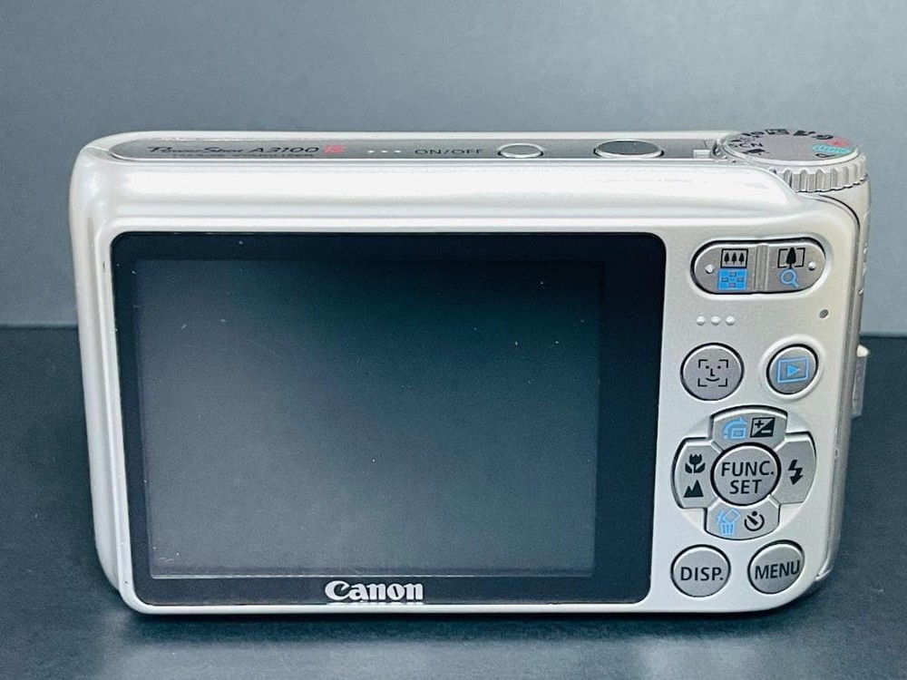 Canon PowerShot A3100 IS Compact Digital Camera Tested Excellent Condition