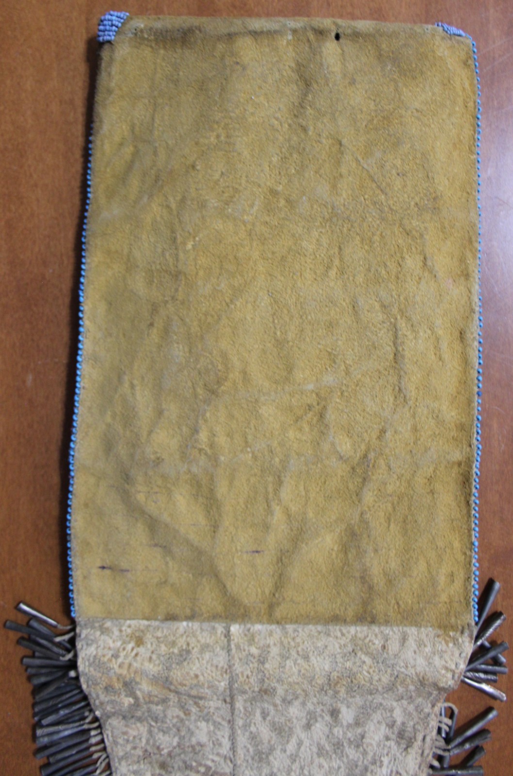 VERY LARGE Vintage Plains Tab Bag with Cones