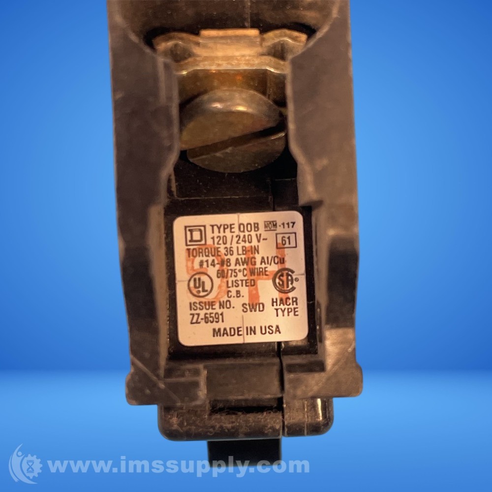 Square D ZZ-6591 20A Circuit Breaker USIP