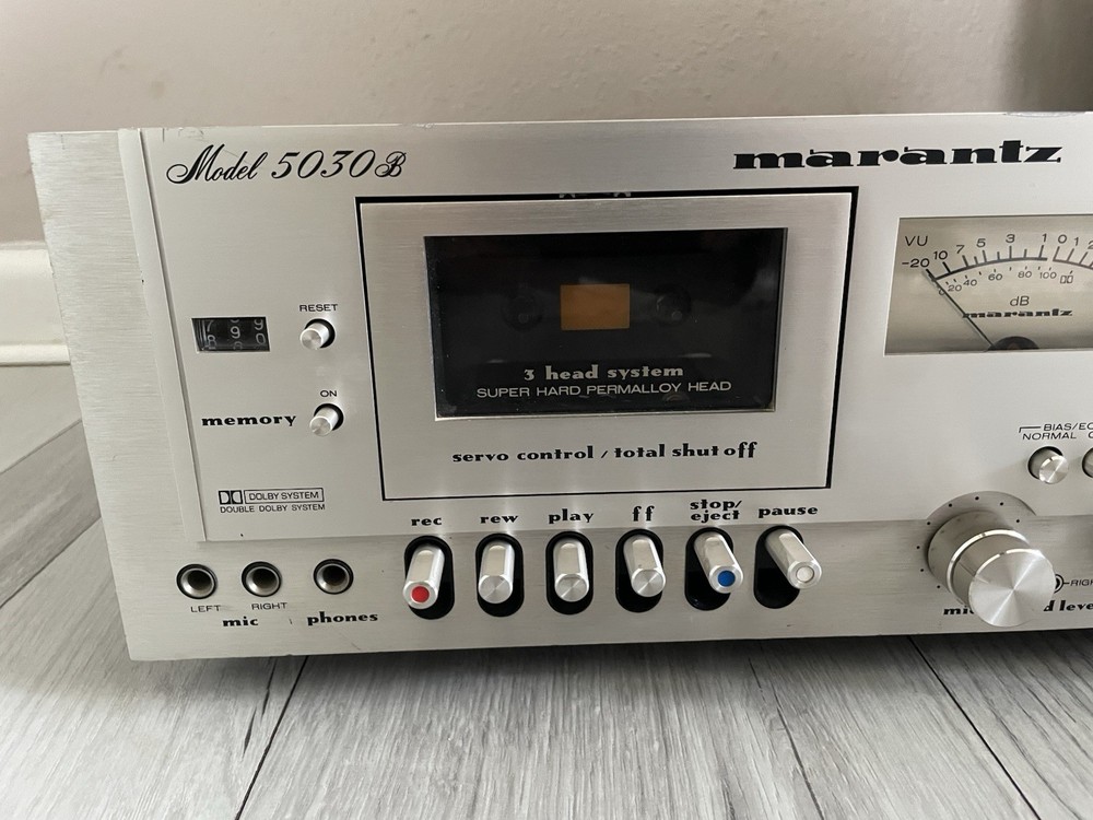 MARANTZ 5030B 3 HEAD CASSETTE DECK (SERVICED)
