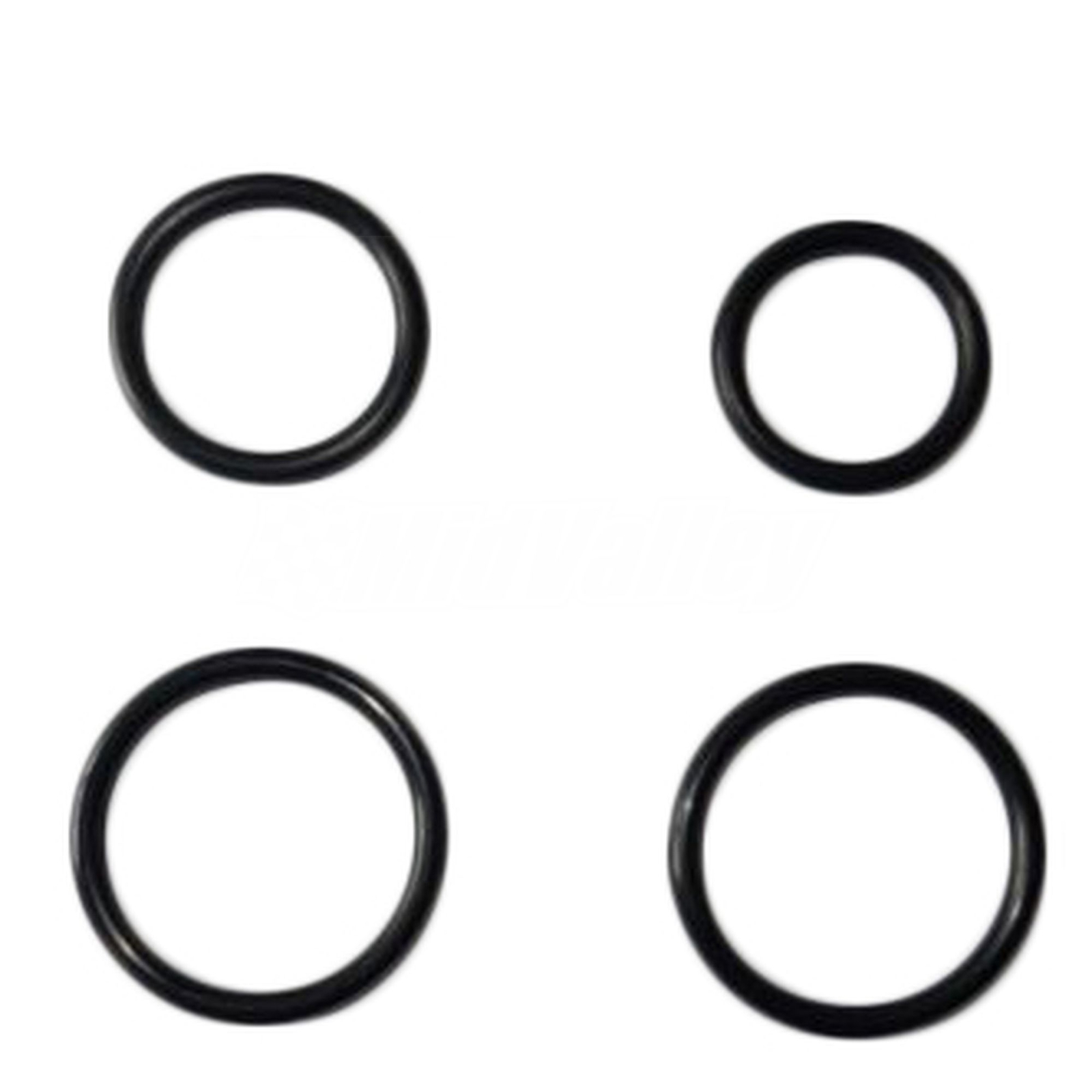 4Pcs Coolant Hose Replacement O-Rings DR-3Z8566-A & BC3Z-8590-F & RESERVOIR HOSE