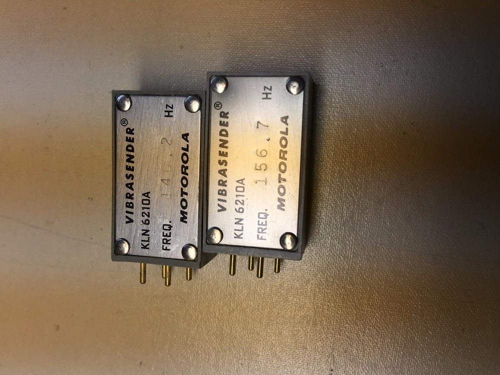 Motorola PL Vibrasender Vibrasponder Reed CTCSS