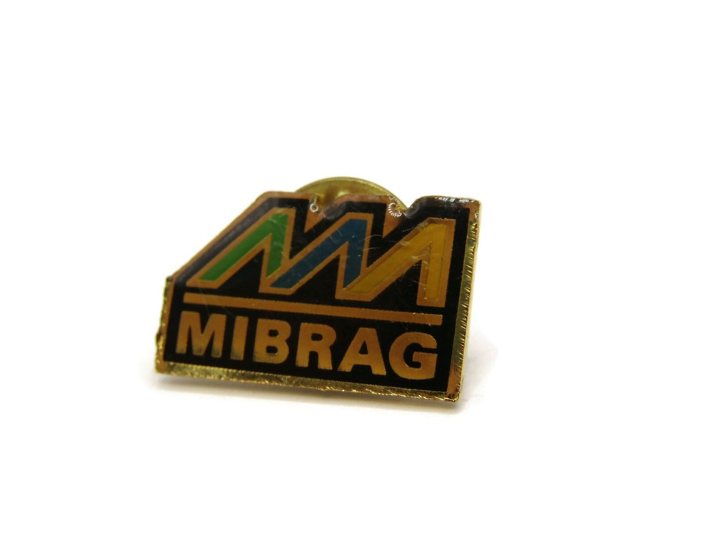MIBRAG Logo Pin German Mining Company