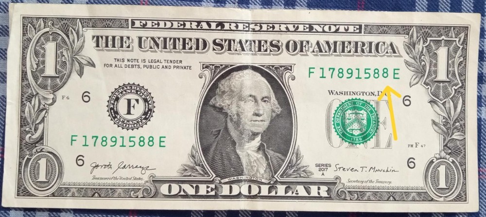 $1 Error Note Stuck Digit Gas Pump Odometer 7s 8s & 9 (SEE DESCRIPTION!!!)