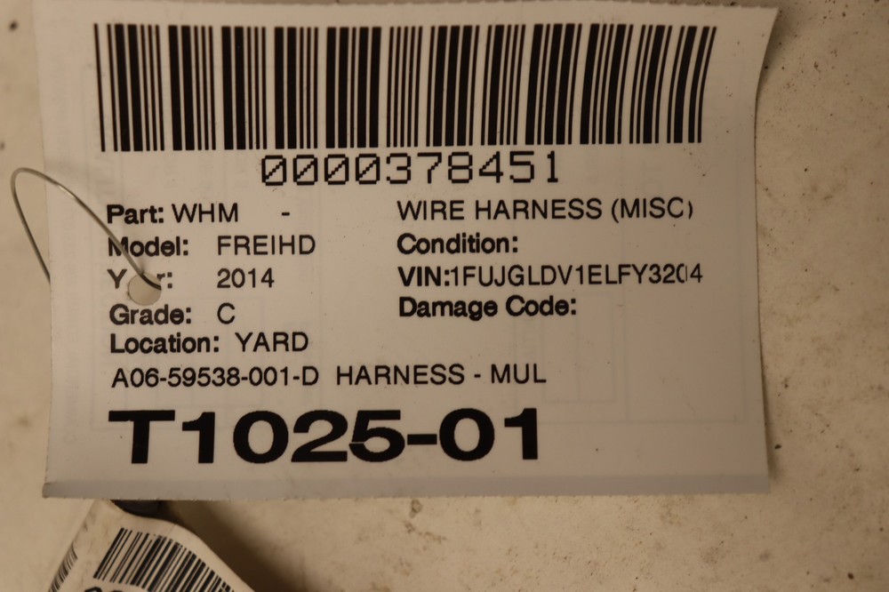 2008-17 FREIGHTLINER CASCADIA 125 DASH MULTIPLEXER MODULE SWITCH CABLE WIRE OEM