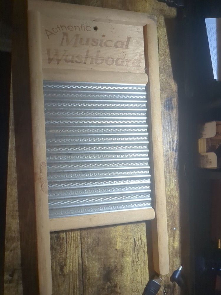 Authentic Musical Washboard- made in USA