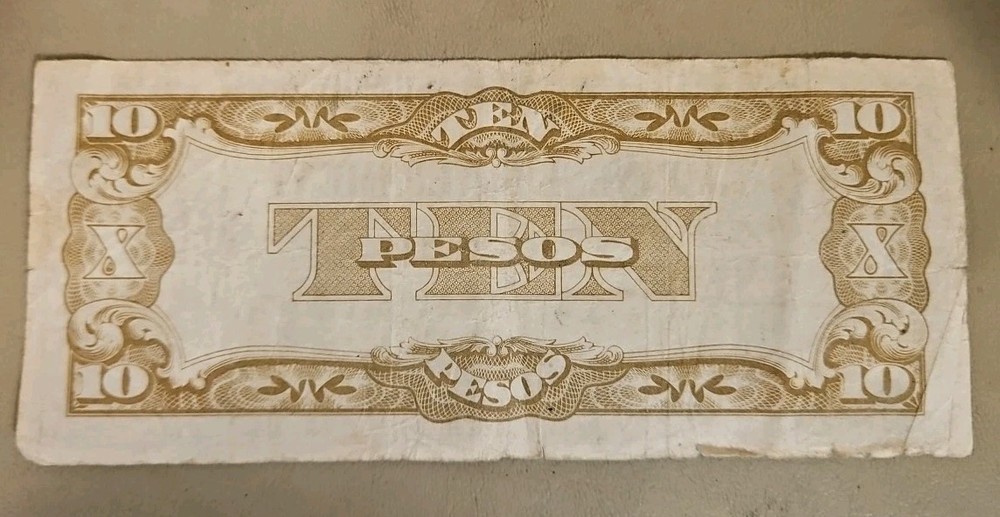 Philippines 10 Pesos Note