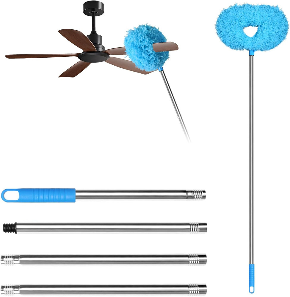 Ceiling Fan Cleaner Duster Adjustable Duster with Extension Pole Dusters