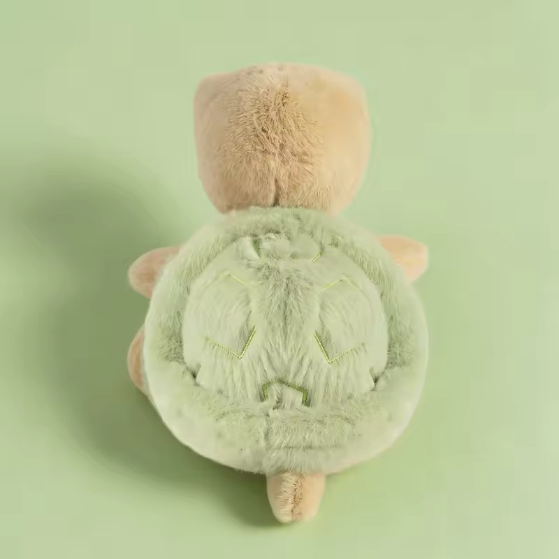 Thimble Turtle Soft Toy from Spring Collection in Bright Green