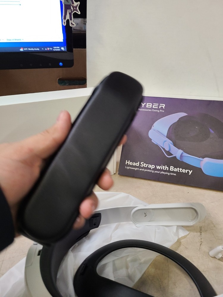 Zyber VR Accessories Going Pro Excellence Strap With Battery