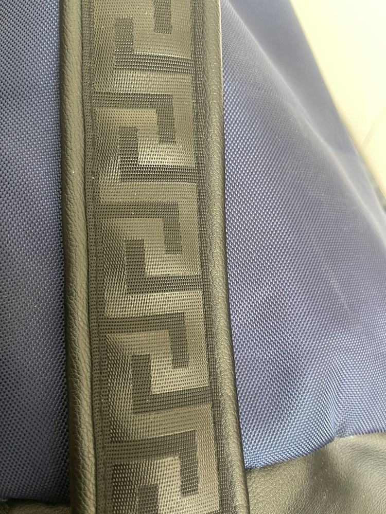 Versace Blue & Black Backpack