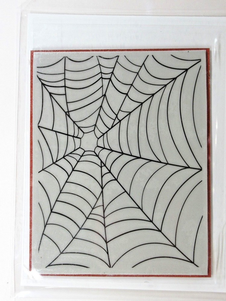 Hero Arts Spyder Web Background Stamp