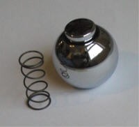 65 - 82 Corvette Chrome Automatic Transmission Shift Knob *Complete Kit* C2 C3