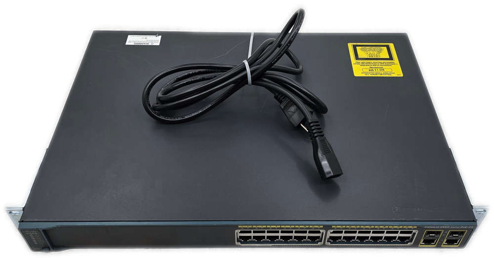 Cisco WS-C2960-24PC-L 24-Port PoE Ethernet Switch
