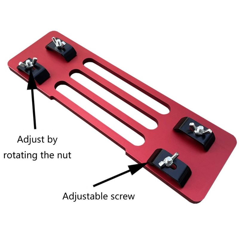 Handsaw Base Attachment, None Drilling Support Plate Professional Carpentry Tool