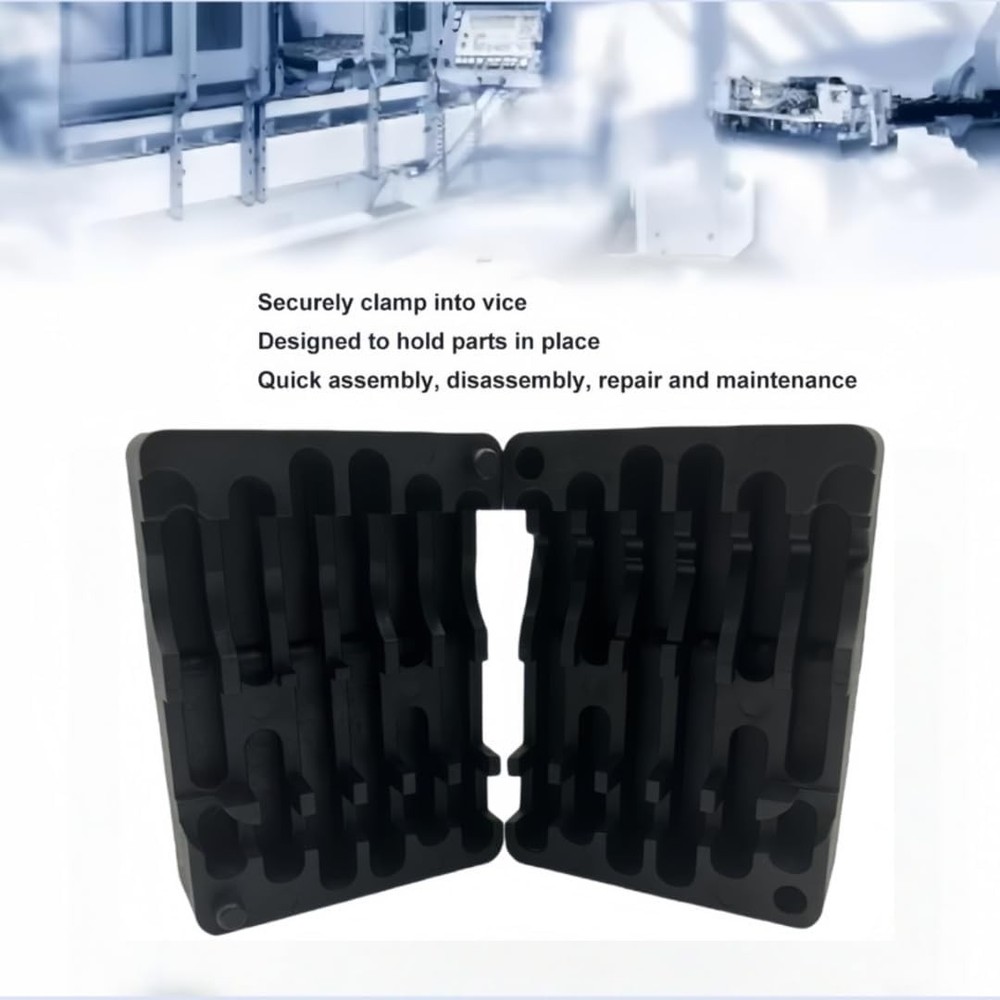 Vise Tool Block Plastics Black Repair Smithing Tool （Upper 15） Part Support Same