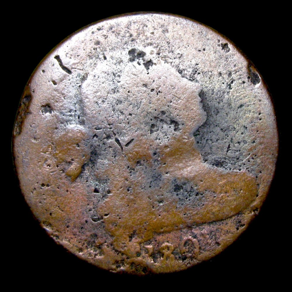 1801 3 Errors Draped Bust Large Cent Penny ---- Nice Coin ---- #873L