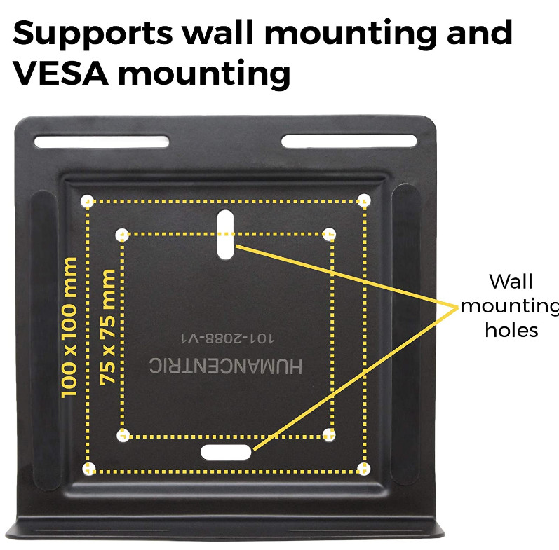 HumanCentric Universal Wall and VESA Mount, Adjustable Strap Mount for Small...