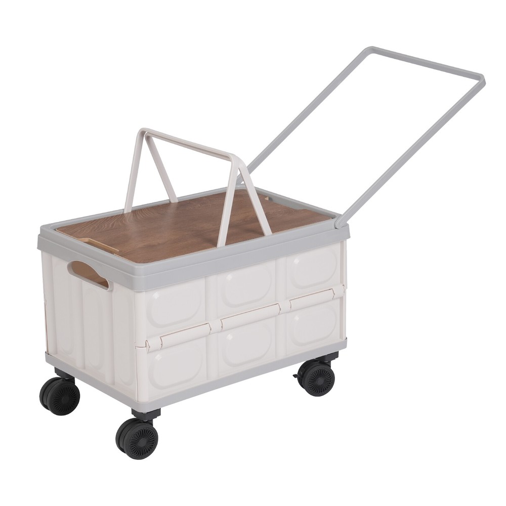 Foldable Utility Vehicle,large Capacity Rolling Cart,foldable Box For Outdoor