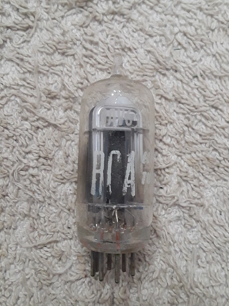 NOS RCA 3AV6 Vacuum tube - White Box - Tested