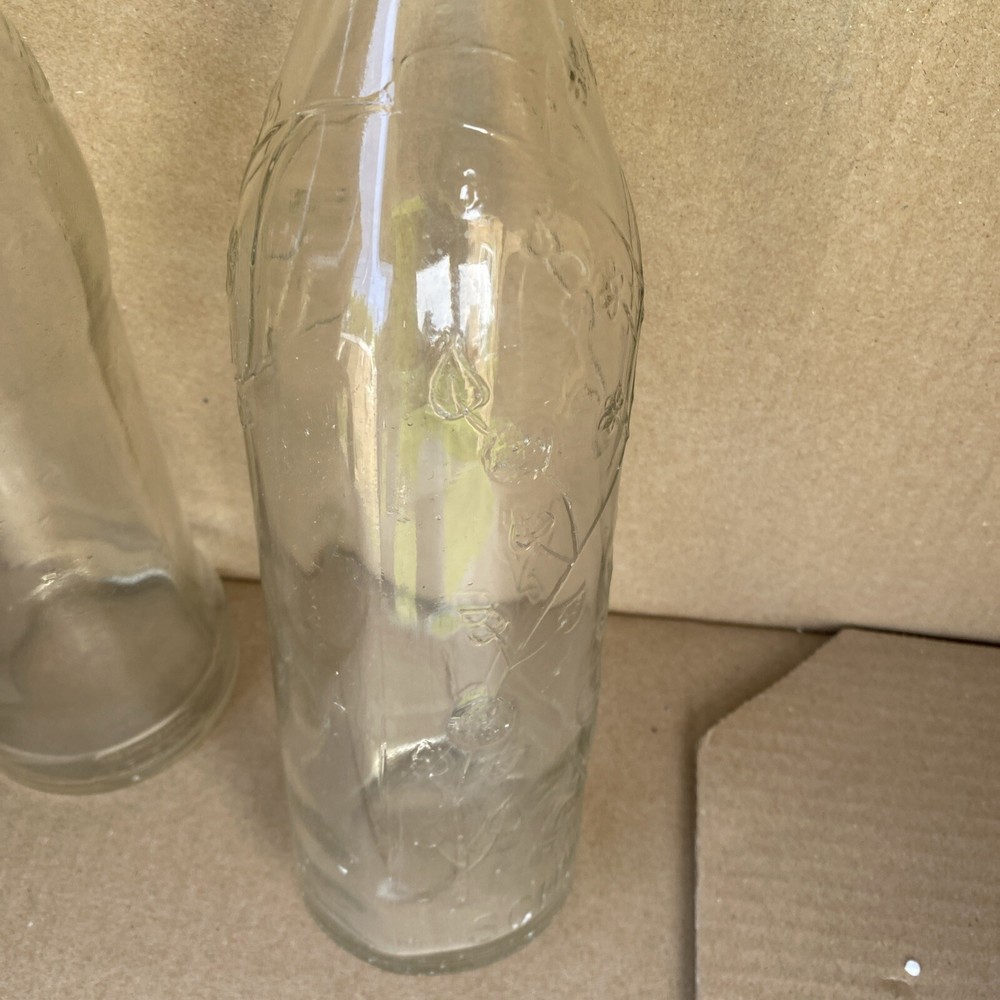 Vintage Bottles Schweppes Vines 1920s & Tizer Bottle