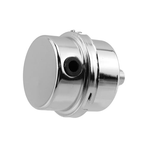 Air Compressor Filter Thread Air Compressor Intake Filter Sound 1/4" Silver