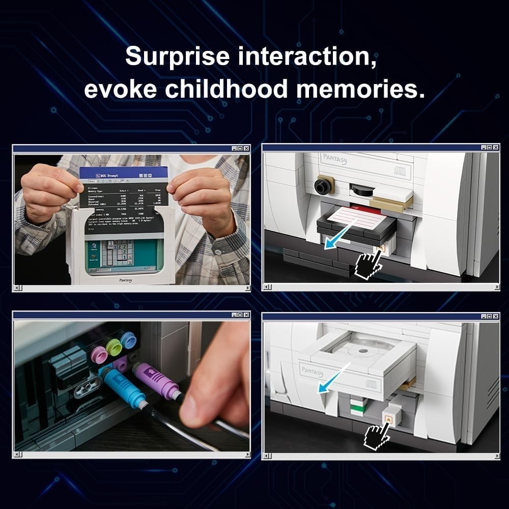 Computer Building Set for Adults: Construction Building Kit for Adults, Collect