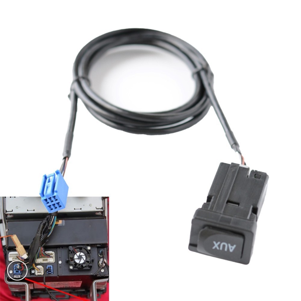 Audio Socket Adapter + 6Pin Cable for Toyota/Lexus Practical and Reliable