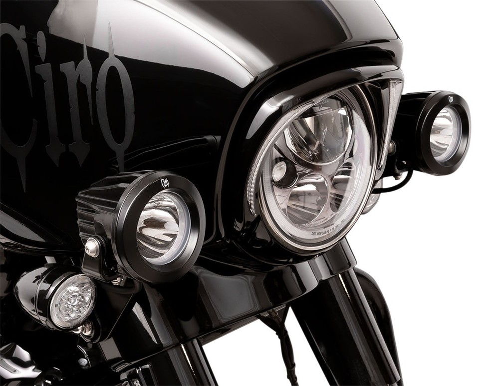 CIRO 45009 Spotlight w/ Bracket Mount - Black