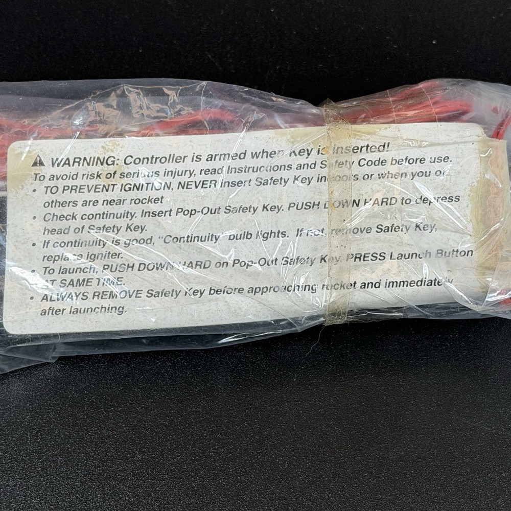 ESTES MODEL ROCKETS #2220 ELECTRON BEAM LAUNCH CONTROLLER NEW