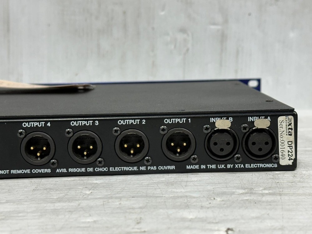 XTA DP224 Loudspeaker Management System #246 (One)THS