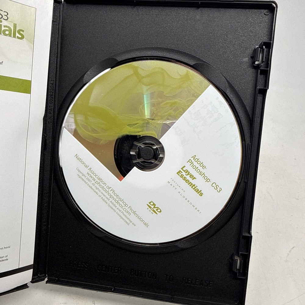 Adobe Photoshop CS3 Layer Essentials DVD-ROM Matt Kloskowski Official Training