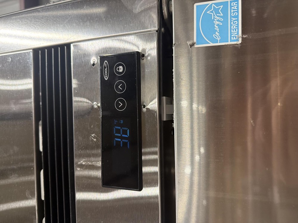 MVP GROUP KOOL-IT KTSR-3 3 SOLID-DOOR REFRIGERATOR, NO KEY