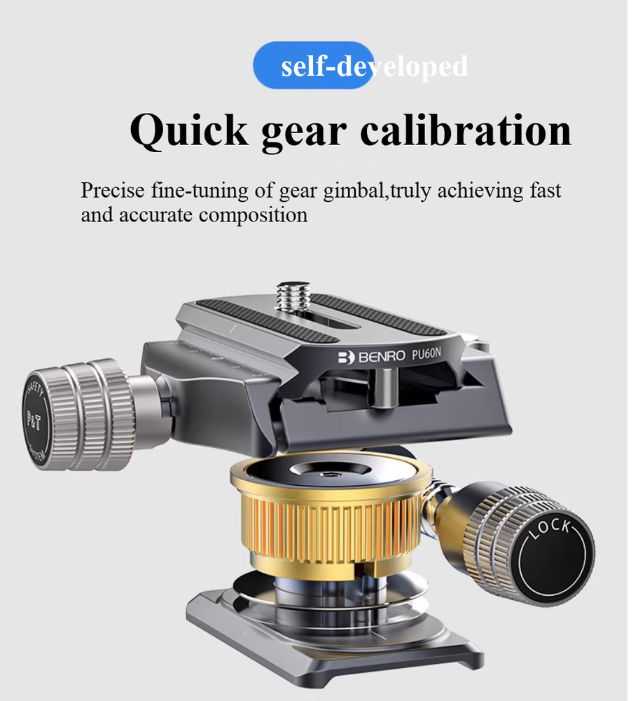 BENRO GPC1CN Geared Rotation Adapter head