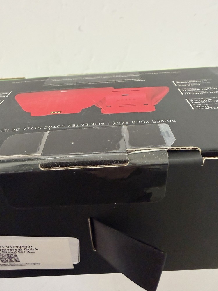 Razer XBOX Universal Quick Charging Stand ONLY [ Pulse RED ] NEW