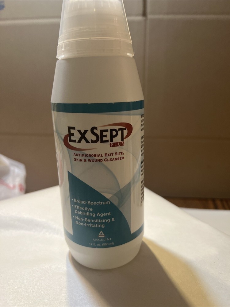 ExSept Plus Antimicrobial Exit Site, Skin and Wound Cleanser 17 oz |