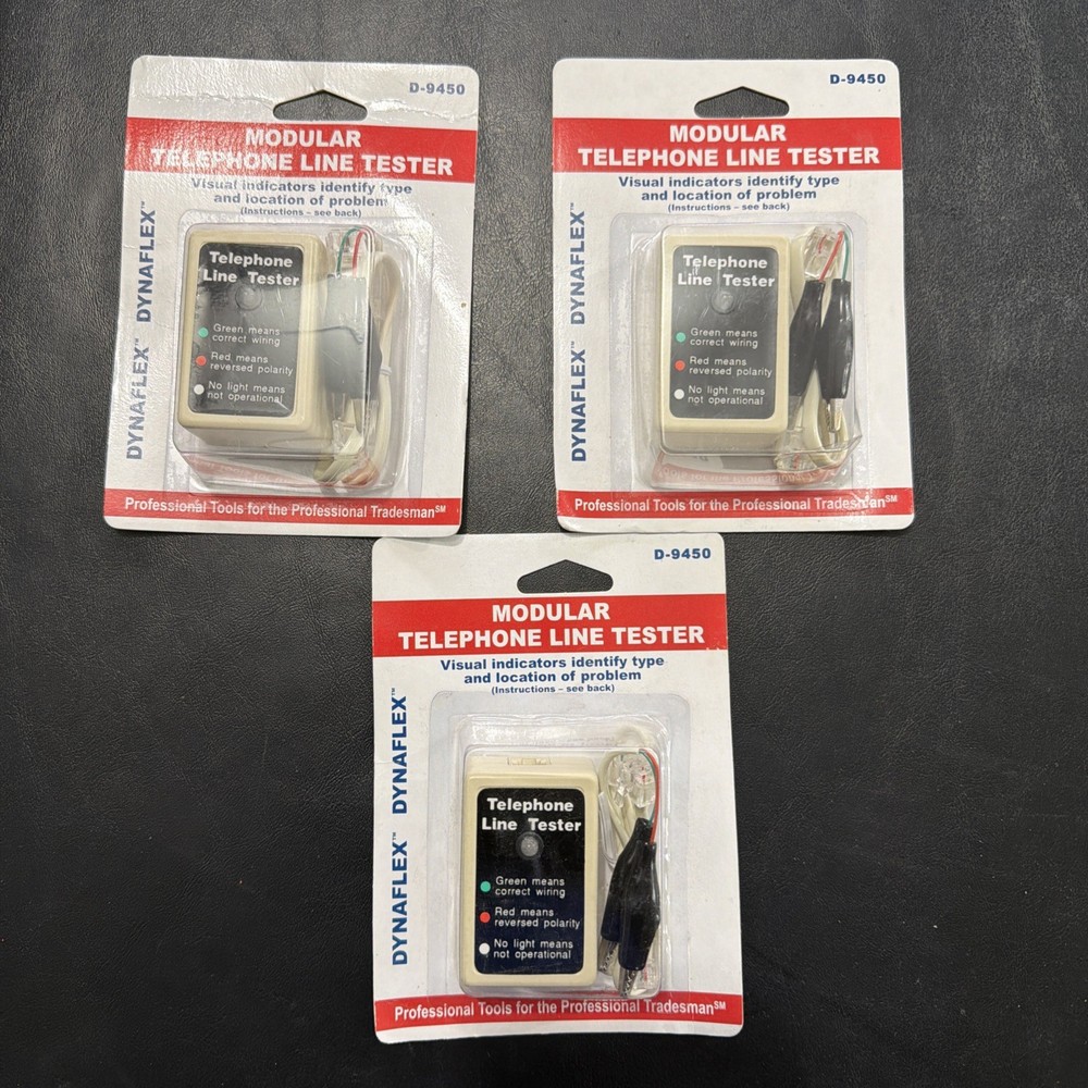 Dynaflex Telephone Line Tester