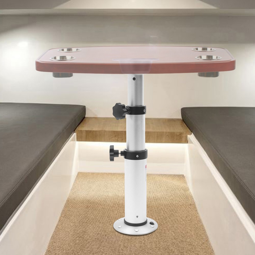 3-Section Pedestal Table Base Adjustable Table Pedestal Stand Height Adjustable